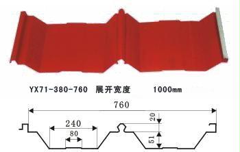 YX51-380-760彩钢瓦