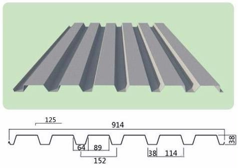 YX38-152-914彩钢瓦
